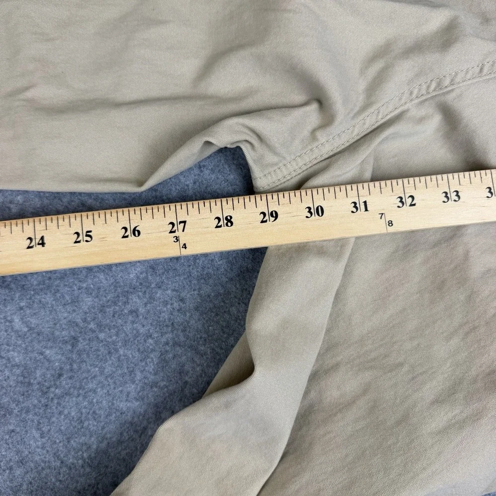 Unionbay Khaki Y2K Flare Pants Size 9 29W Low Rise Chino Bootcut Vintage Cotton